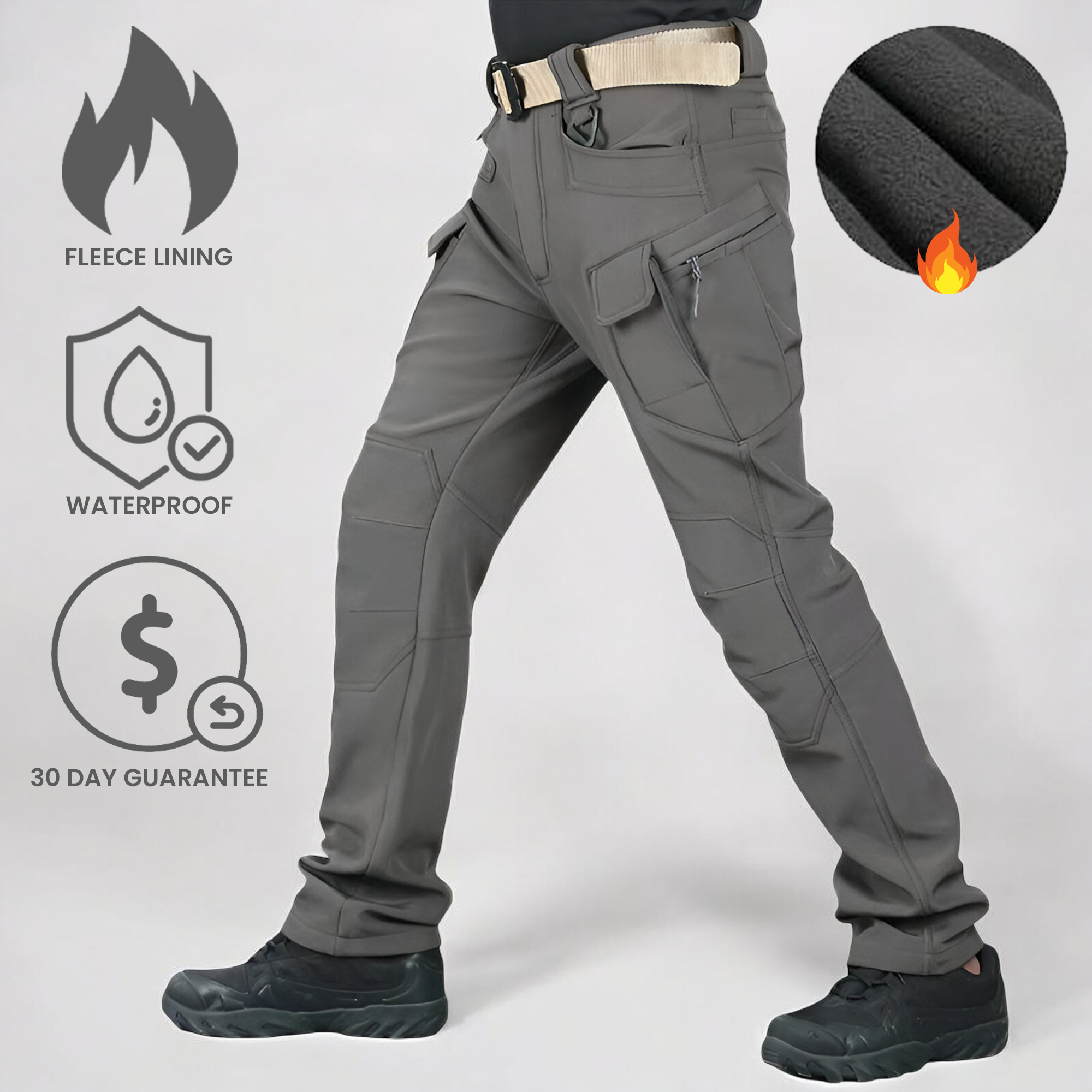 ApexCargo™ Pants Waterproof 10 Pockets Utility Pants