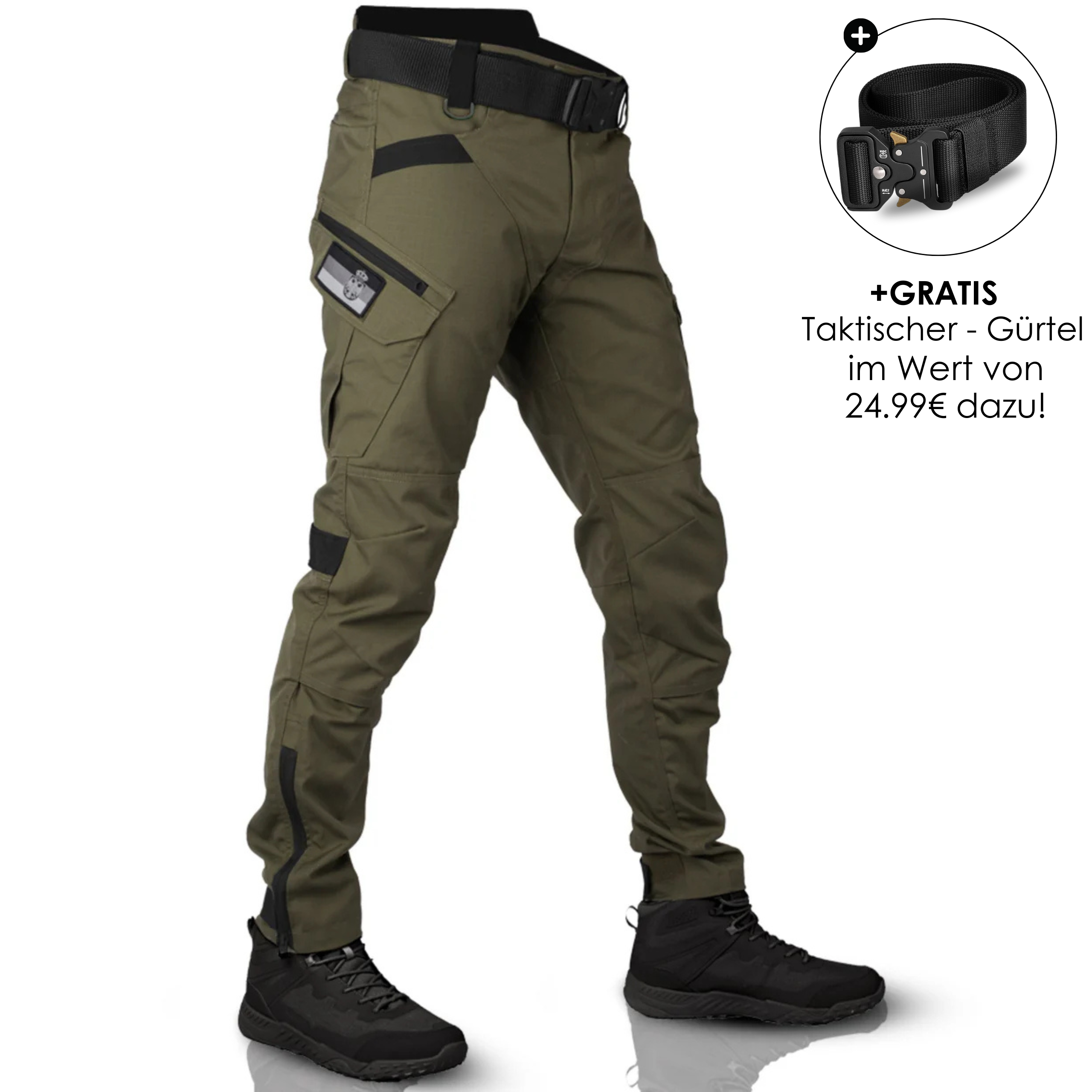 Apex Gortex Cargo™ - Ultra-robuste Arbeitshose mit 10 Taschen